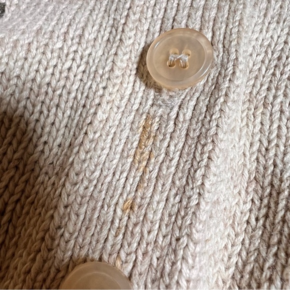 Vintage Milano Design Group Knit Floral Rose Needlepoint Cardigan Sweater Medium - Picture 12 of 12